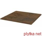 Клінкерна плитка Semir Beige 30 x 30 x 1,1 сходинка рефлена нарожна структурна бежевий 300x300x0 матова
